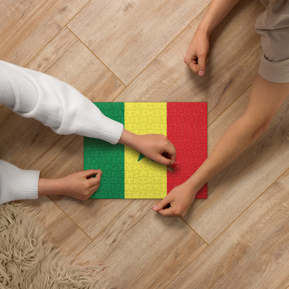 National Flag Jigsaw Puzzles - Collection 2 Senegal puzzle