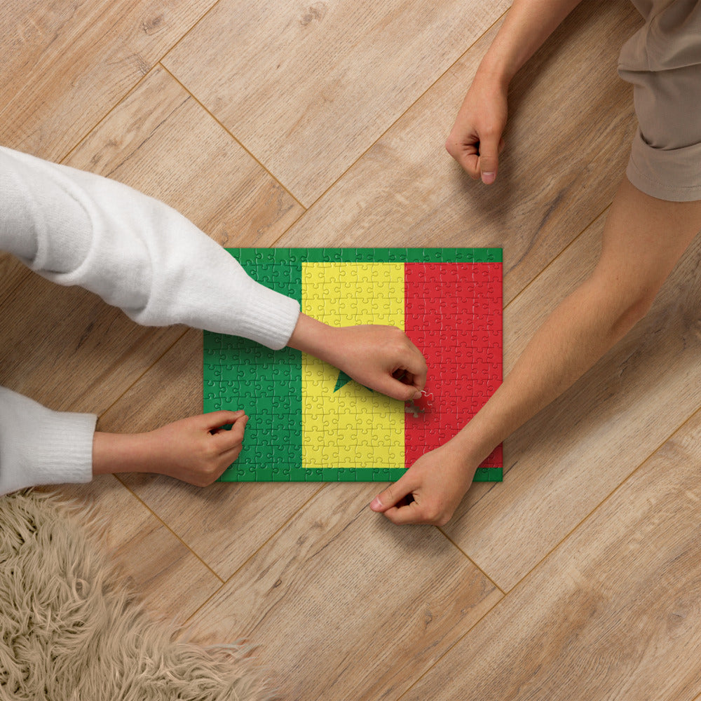 National Flag Jigsaw Puzzles - Collection 2 Senegal puzzle