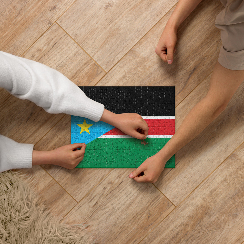 National Flag Jigsaw Puzzles - Collection 2 South Sudan puzzle