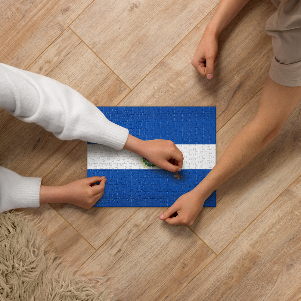 National Flag Jigsaw Puzzles - Collection 2 El Salvador puzzle