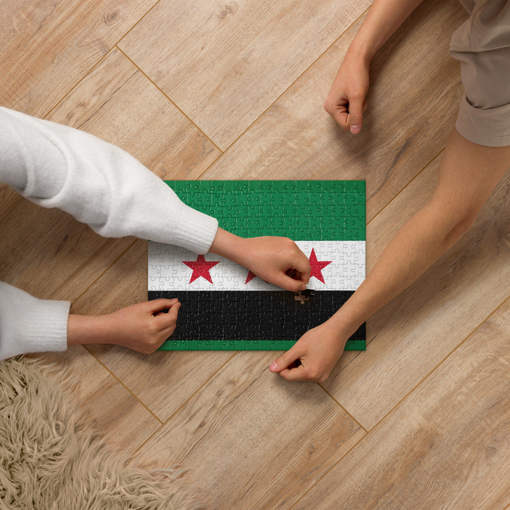 National Flag Jigsaw Puzzles - Collection 2 Syria puzzle