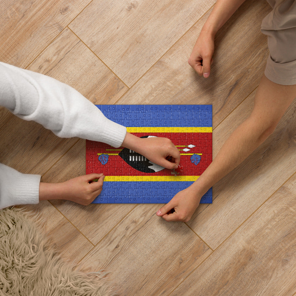 National Flag Jigsaw Puzzles - Collection 2 Eswatini puzzle