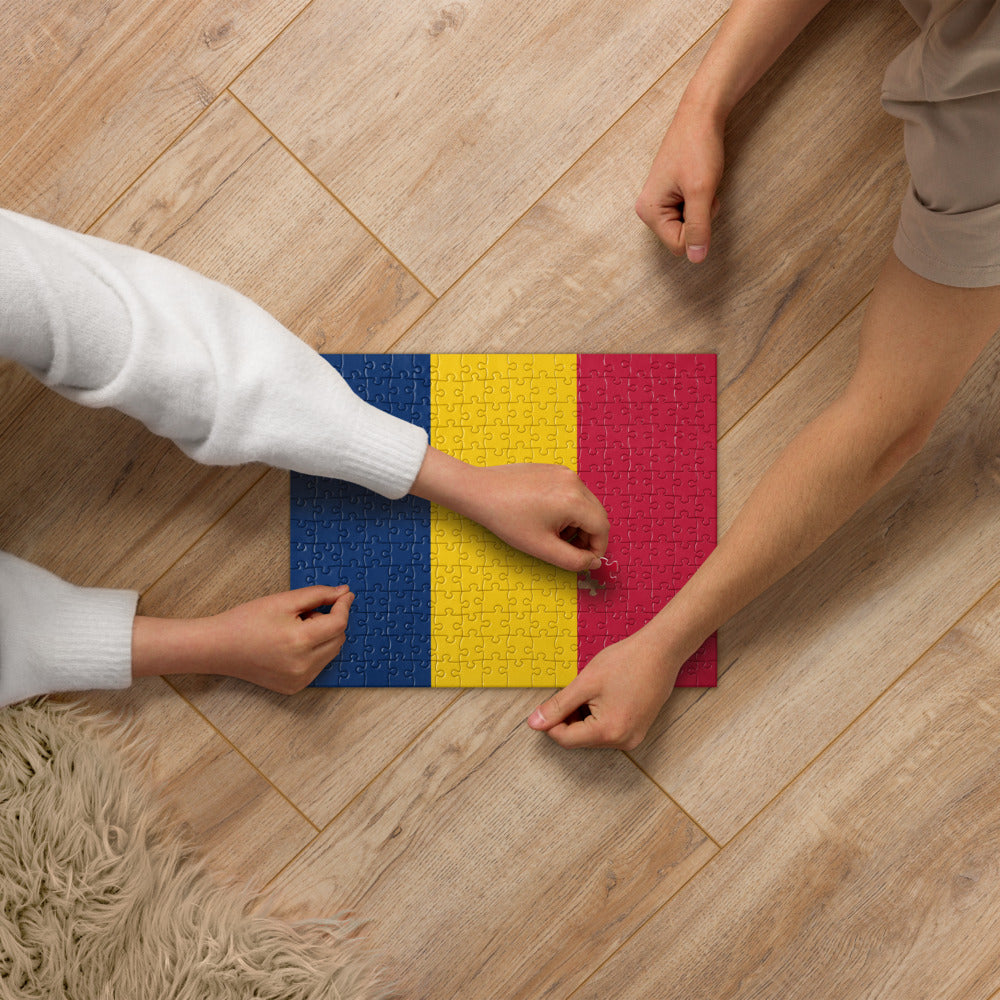 National Flag Jigsaw Puzzles - Collection 2 Chad puzzle