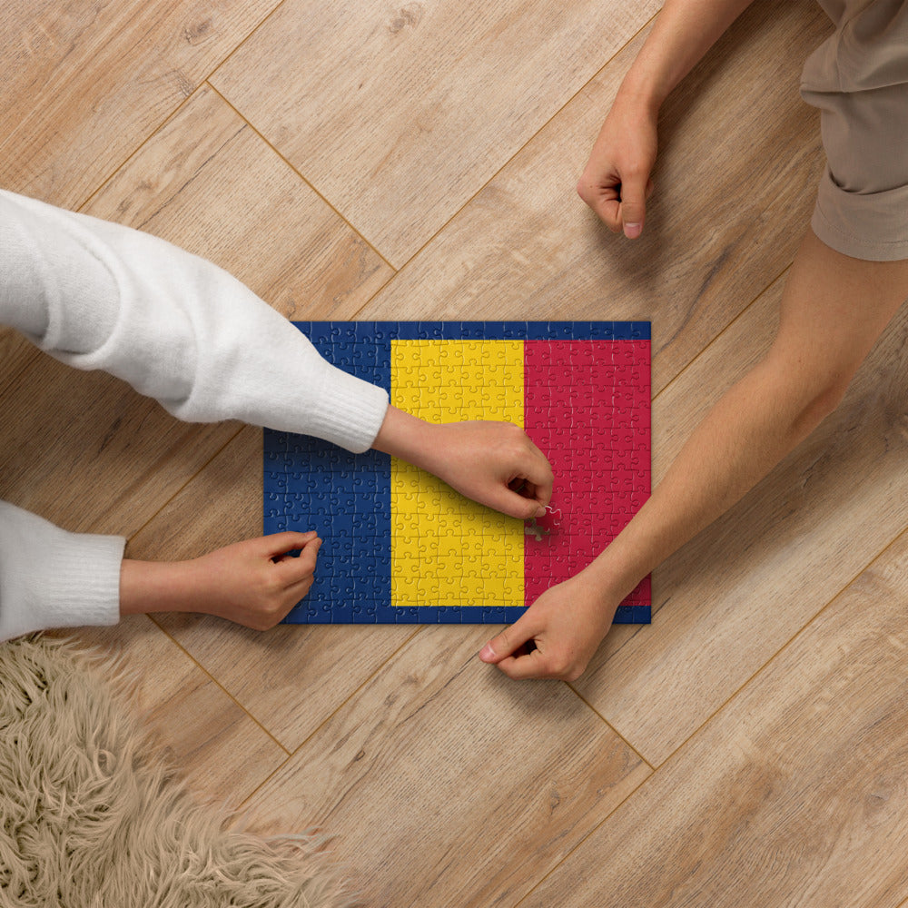 National Flag Jigsaw Puzzles - Collection 2 Chad puzzle