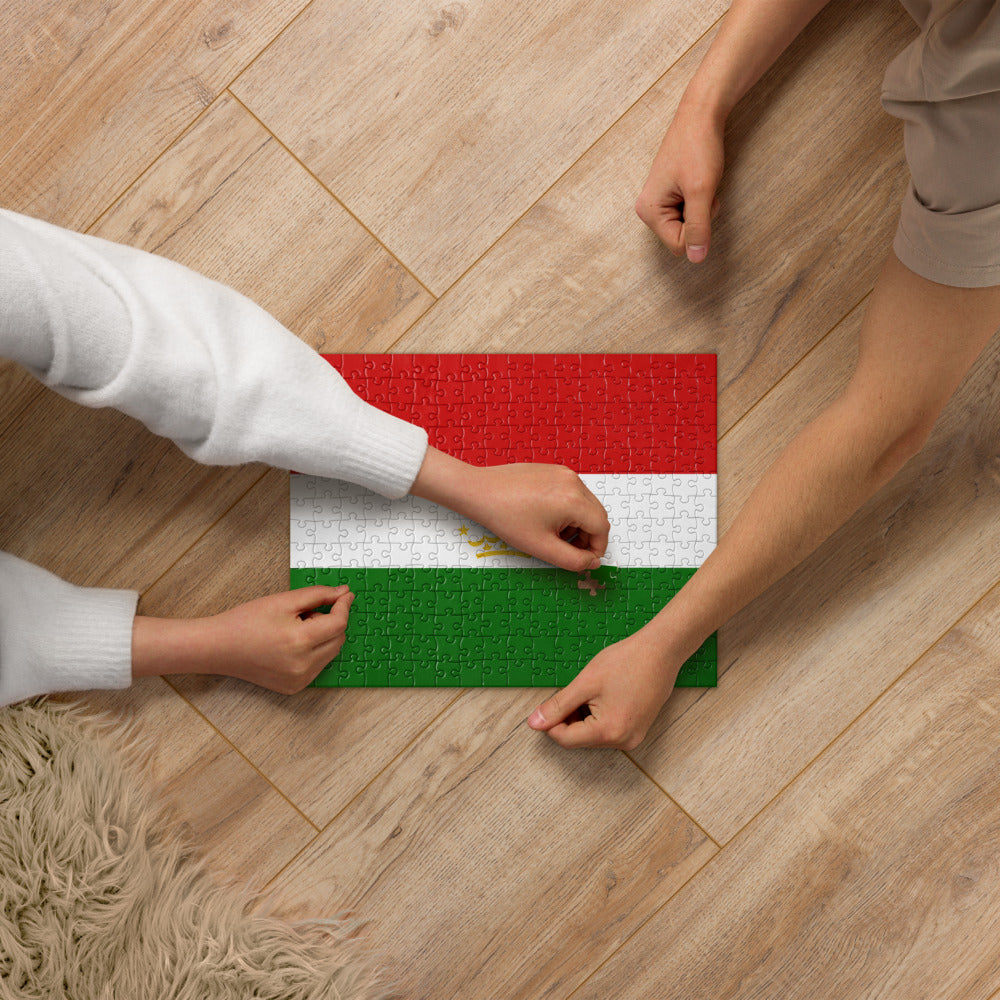 National Flag Jigsaw Puzzles - Collection 2 Tajikistan puzzle