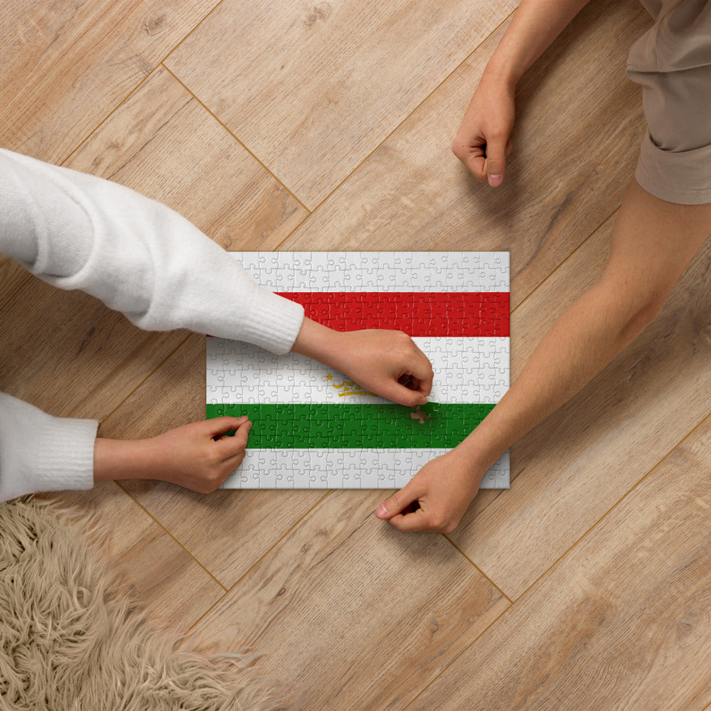 National Flag Jigsaw Puzzles - Collection 2 Tajikistan puzzle