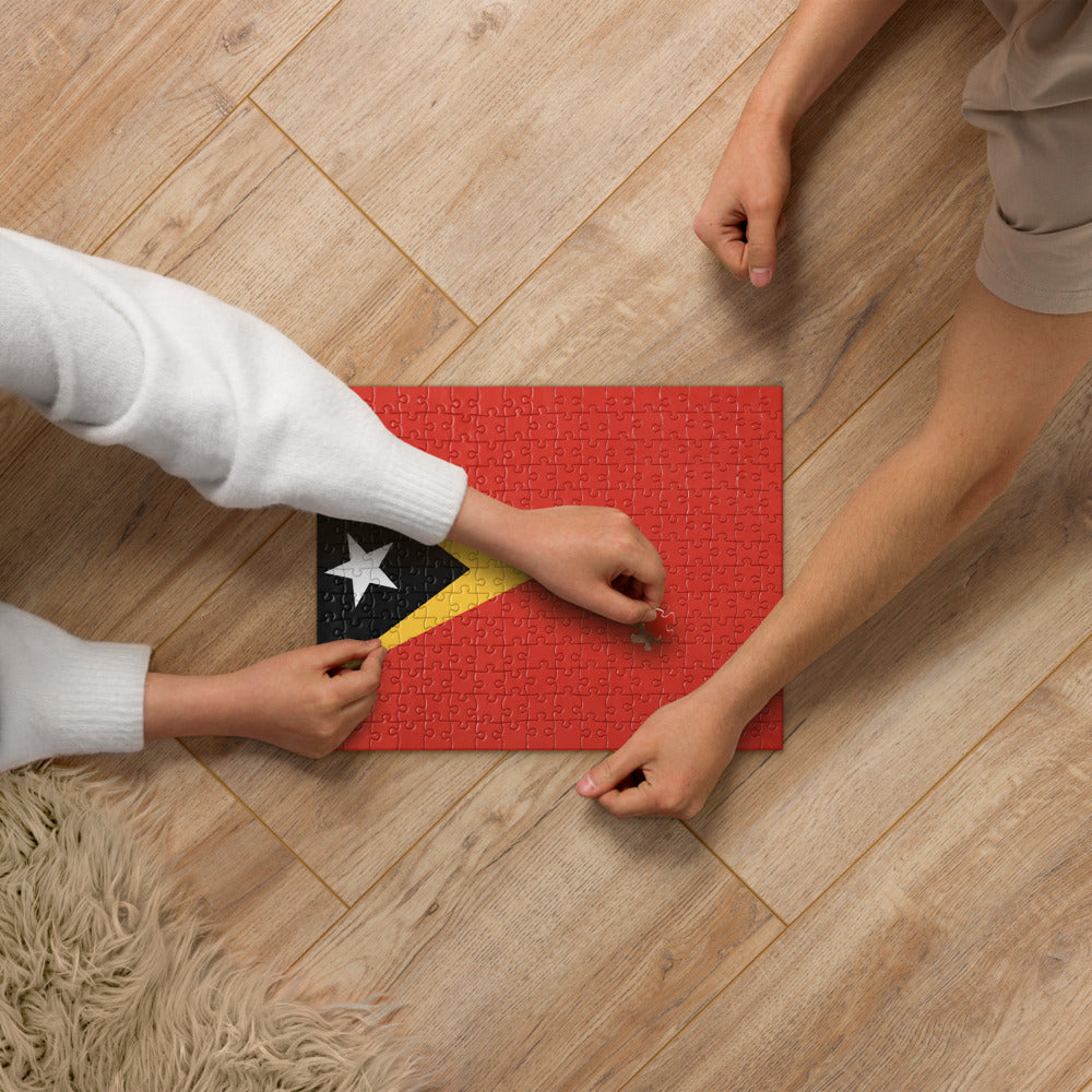 National Flag Jigsaw Puzzles - Collection 2 Timor-Leste puzzle
