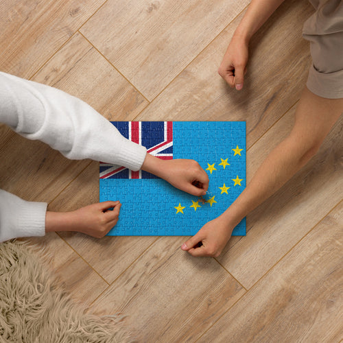 National Flag Jigsaw Puzzles - Collection 2 Tuvalu / 252 pieces