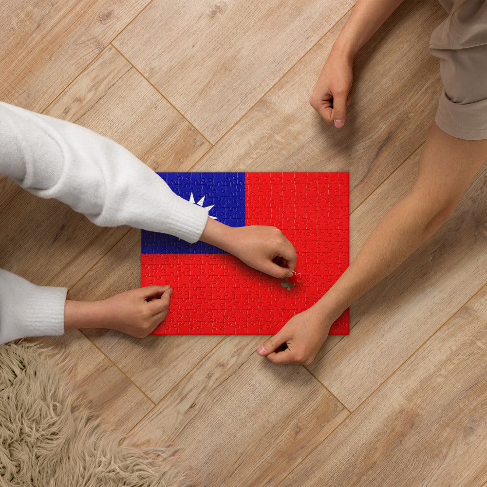 National Flag Jigsaw Puzzles - Collection 2 Taiwan puzzle