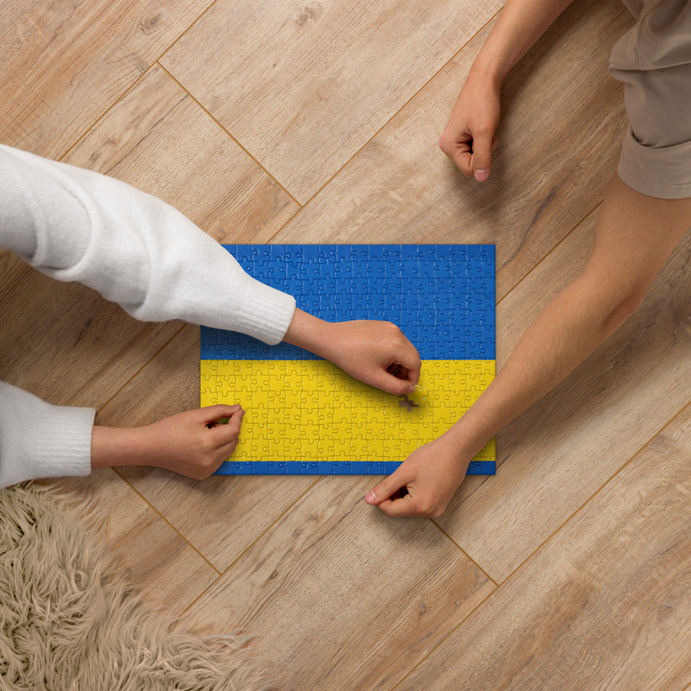 National Flag Jigsaw Puzzles - Collection 2 Ukraine puzzle