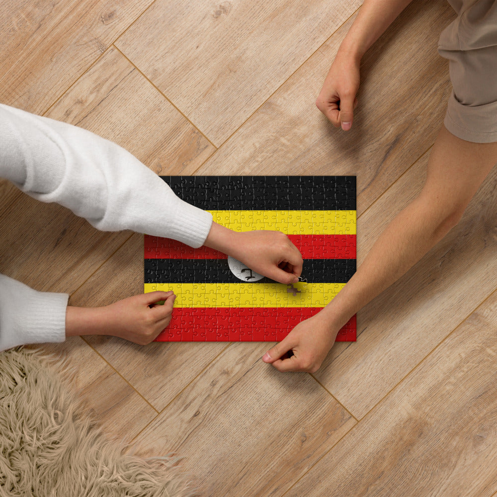 National Flag Jigsaw Puzzles - Collection 2 Uganda puzzle