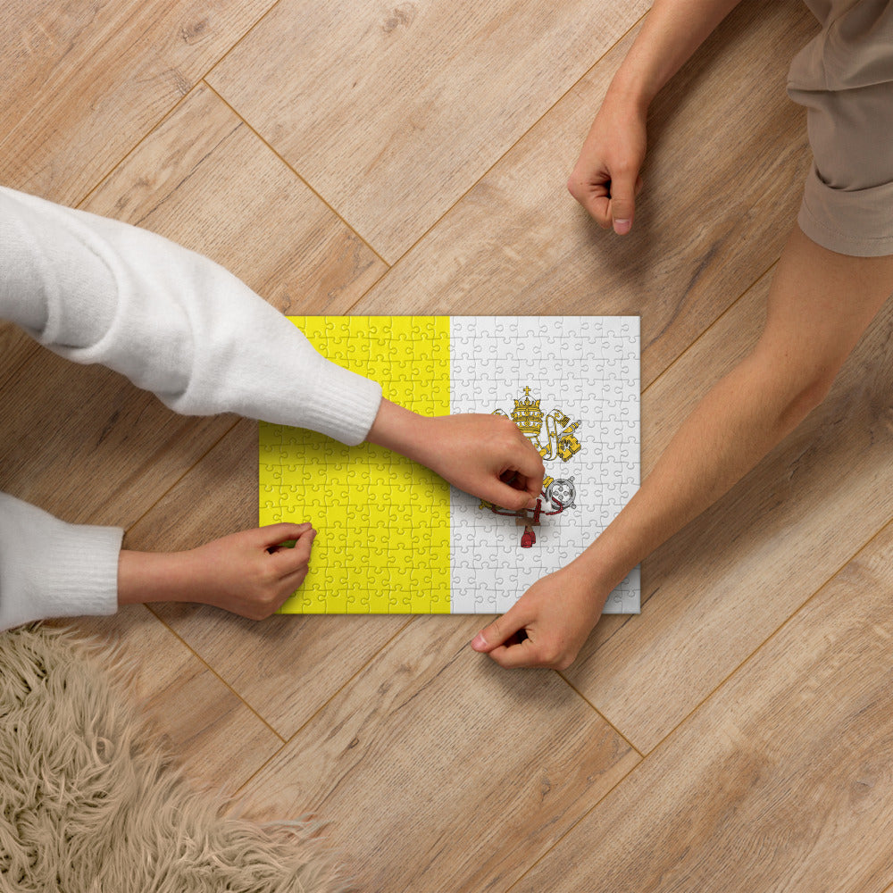 National Flag Jigsaw Puzzles - Collection 2 Vatican City puzzle