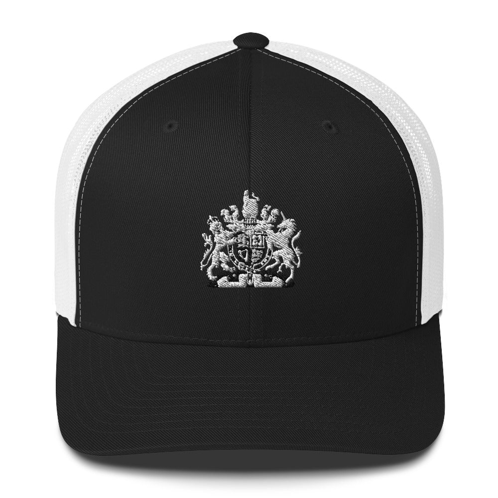 UK Crested Union Jack Trucker Cap