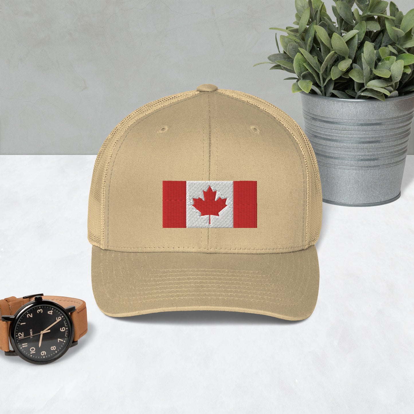 Maple Leaf Pride Trucker Cap