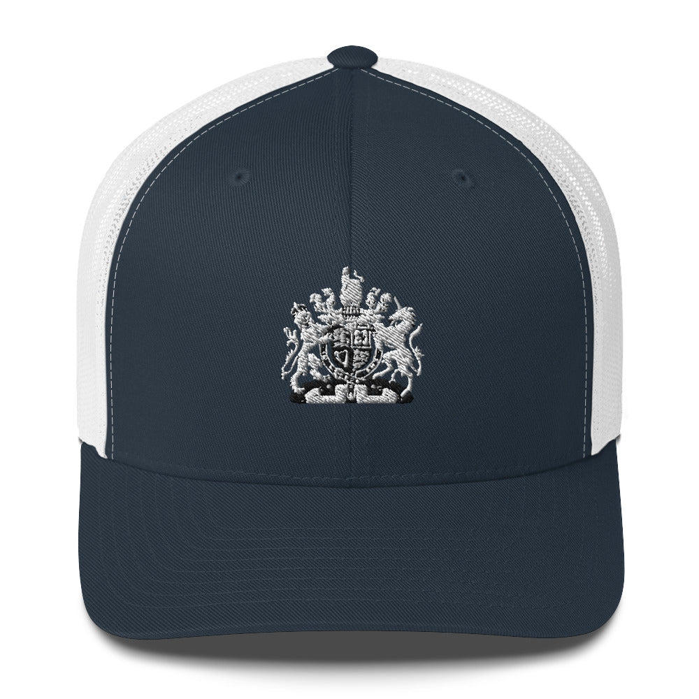 UK Crested Union Jack Trucker Cap