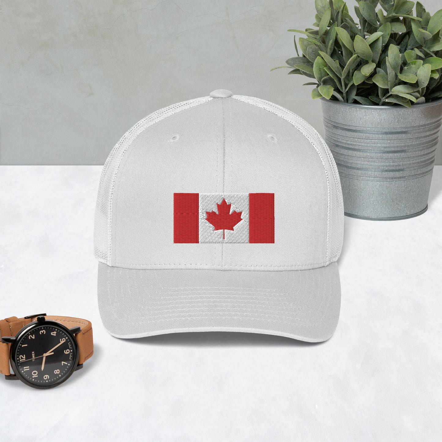 Maple Leaf Pride Trucker Cap