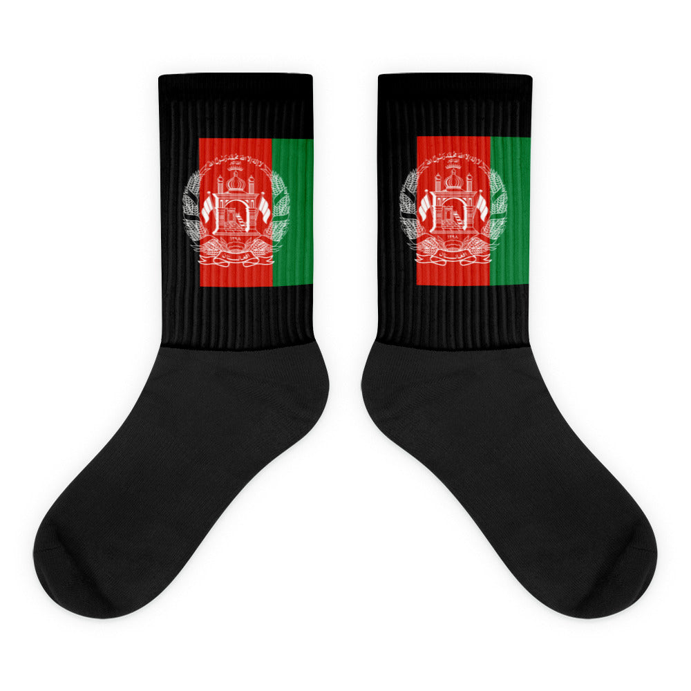 National Flag Socks - Collection 1 Afghanistan socks-m