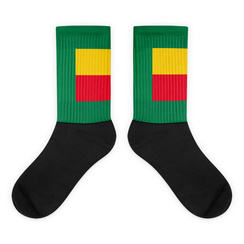 National Flag Socks - Collection 1 Benin socks-m