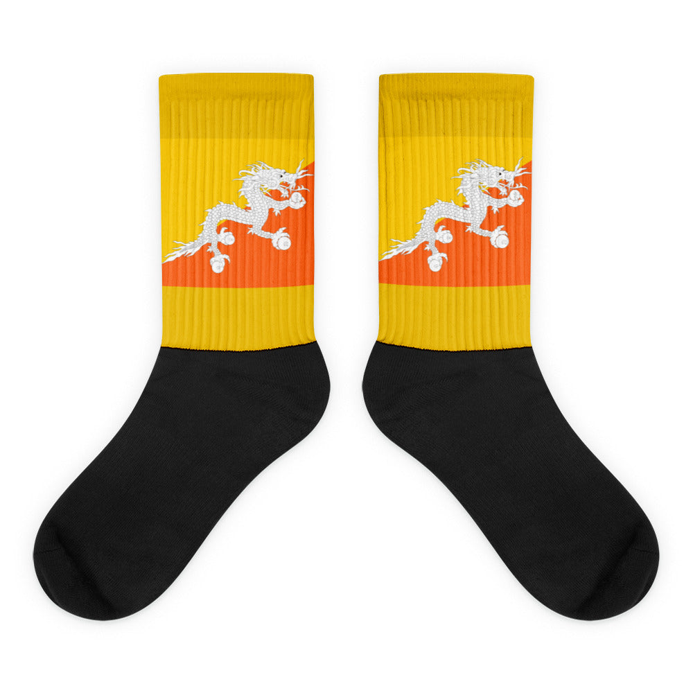 National Flag Socks - Collection 1 Bhutan socks-m