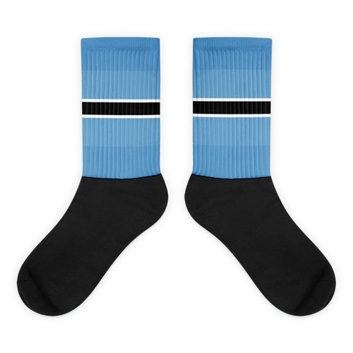 National Flag Socks - Collection 1 Botswana / M