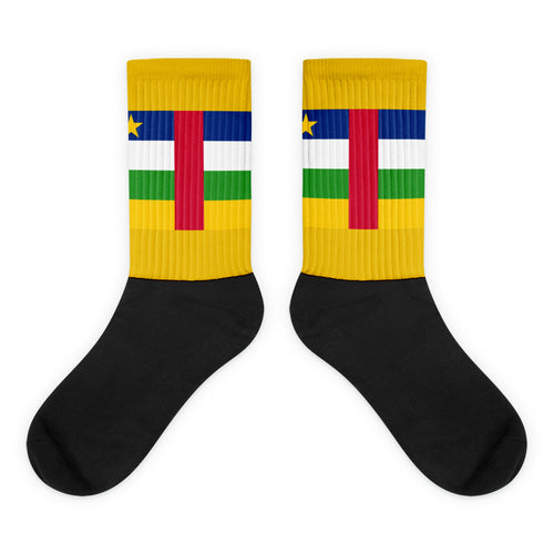 National Flag Socks - Collection 1 Central African Republic / M