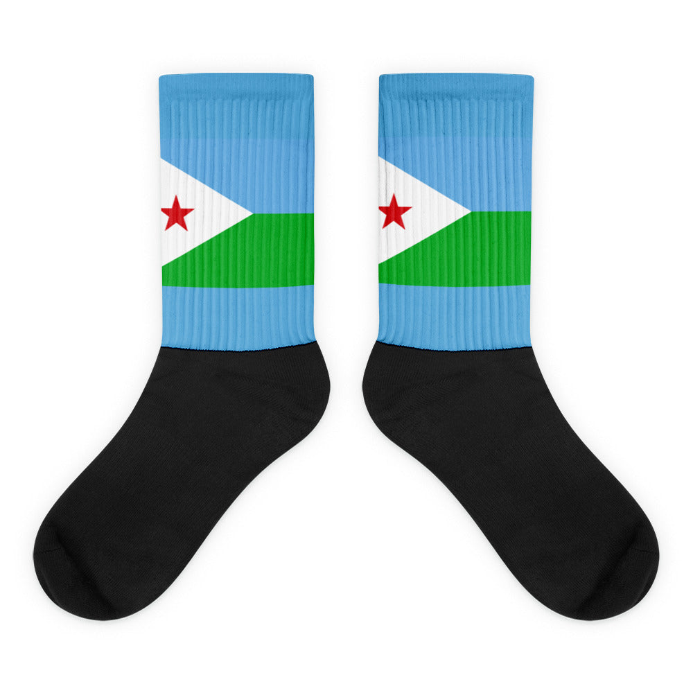 National Flag Socks - Collection 2 Djibouti socks-m