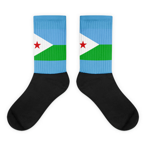 National Flag Socks - Collection 2 Djibouti / M
