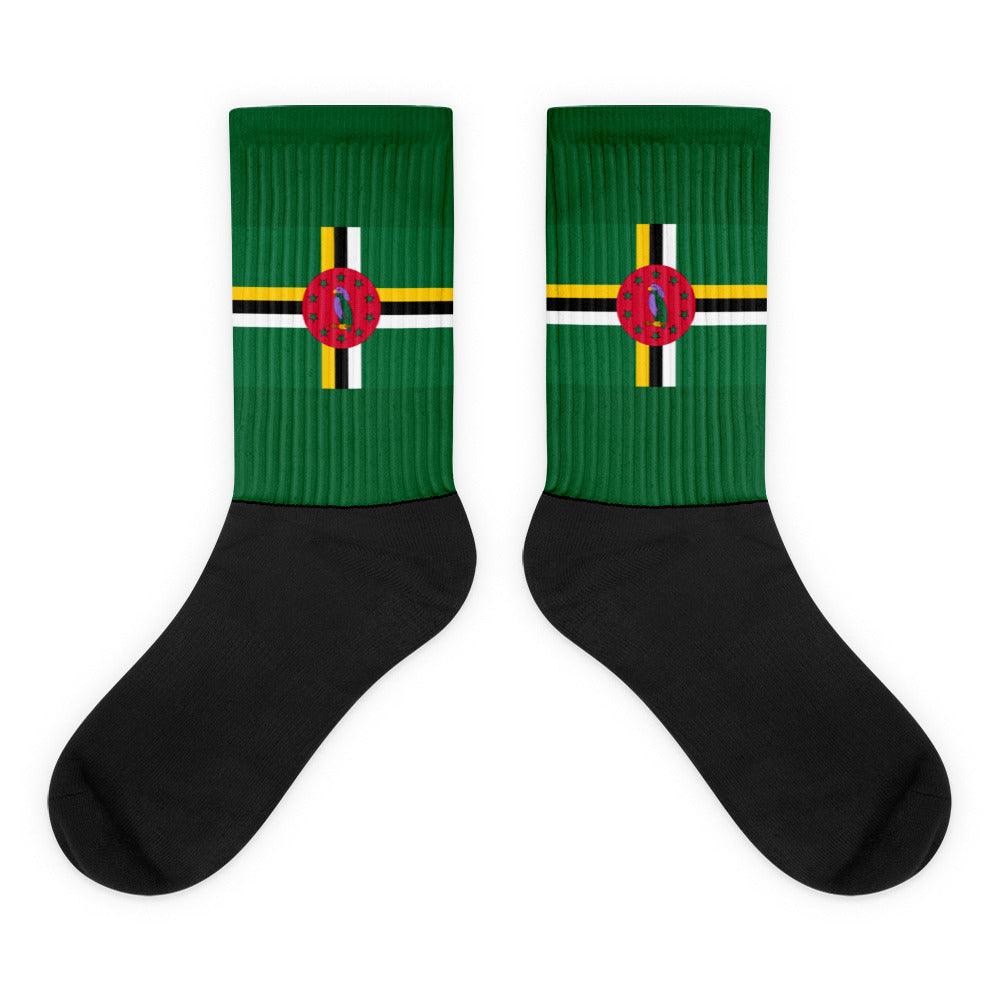 National Flag Socks - Collection 2 Dominica socks-m