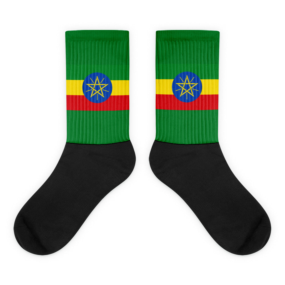 National Flag Socks - Collection 2 Ethiopia socks-m