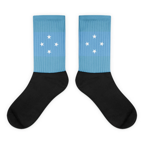 National Flag Socks - Collection 2 Micronesia / M