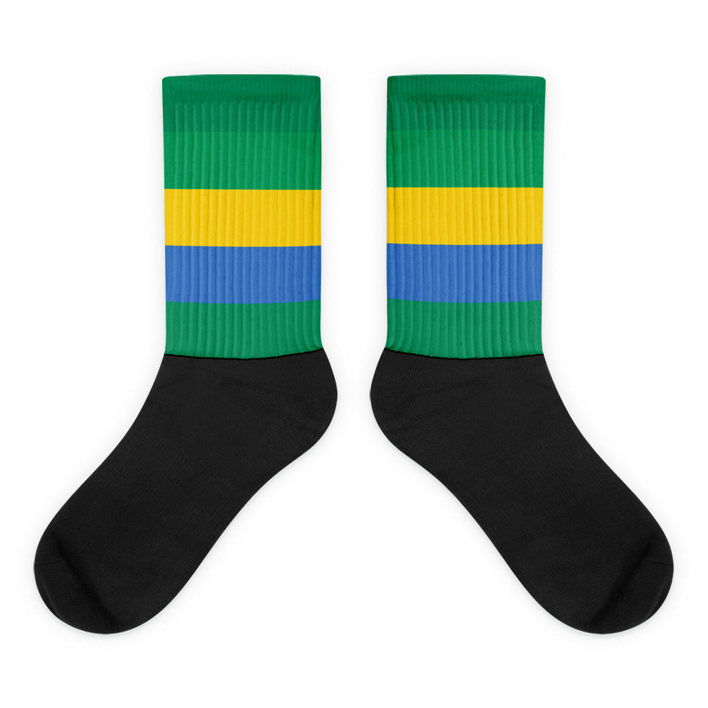 National Flag Socks - Collection 2 Gabon socks-m