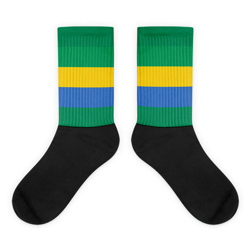 National Flag Socks - Collection 2 Gabon / M