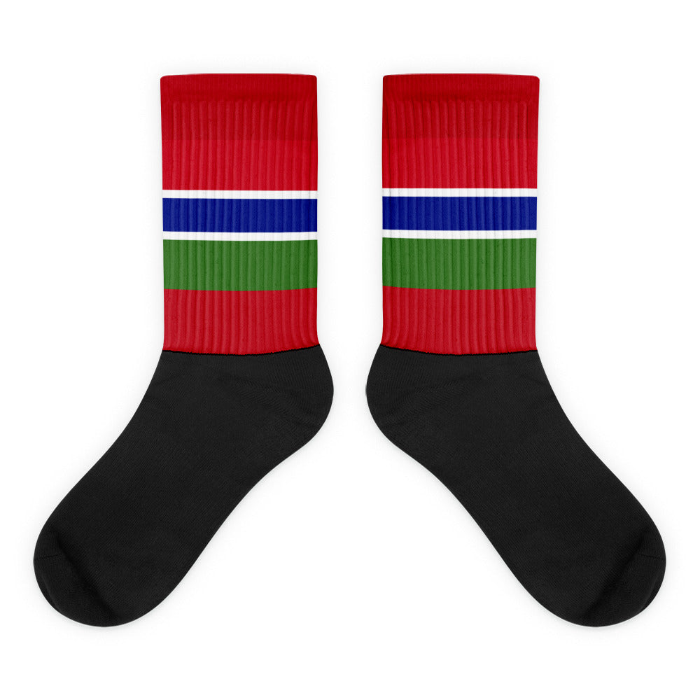 National Flag Socks - Collection 2 Gambia socks-m