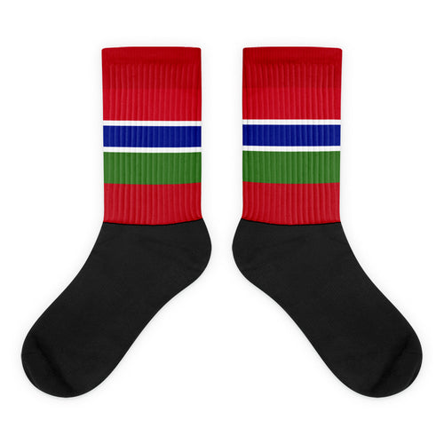 National Flag Socks - Collection 2 Gambia / M