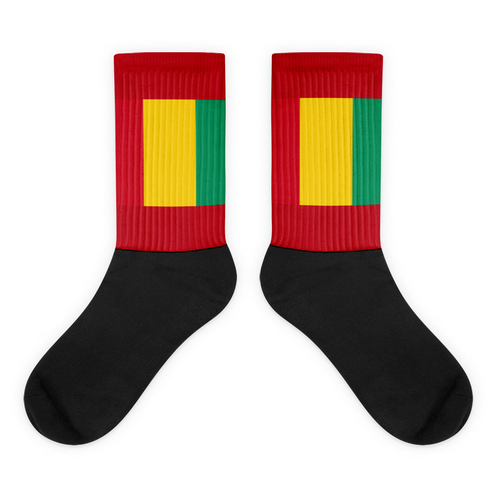 National Flag Socks - Collection 2 Guinea socks-m
