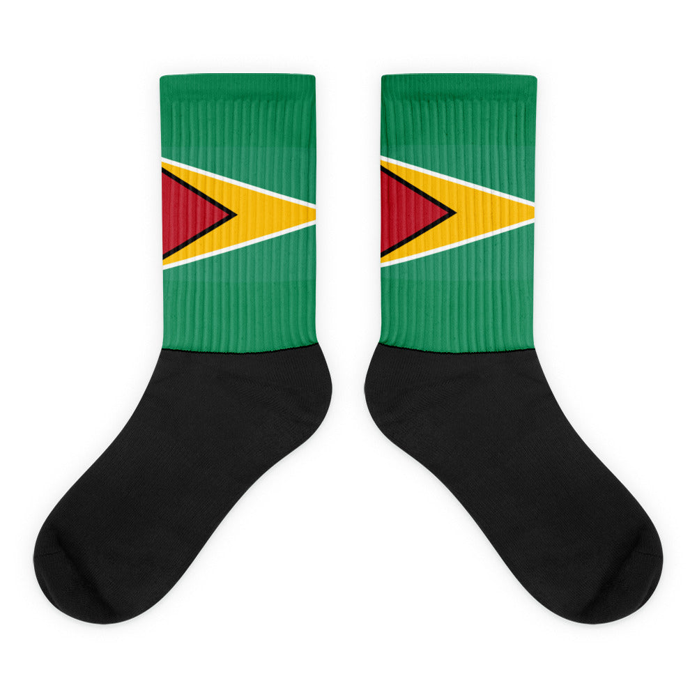 National Flag Socks - Collection 3 Guyana socks-m