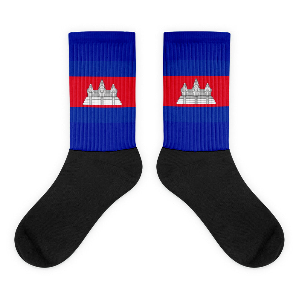 National Flag Socks - Collection 3 Cambodia socks-m