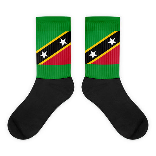 National Flag Socks - Collection 3 St. Kitts & Nevis / M