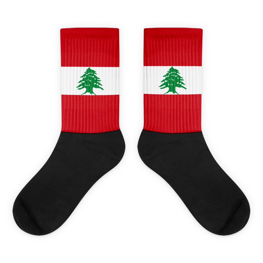 National Flag Socks - Collection 3 Lebanon socks-m