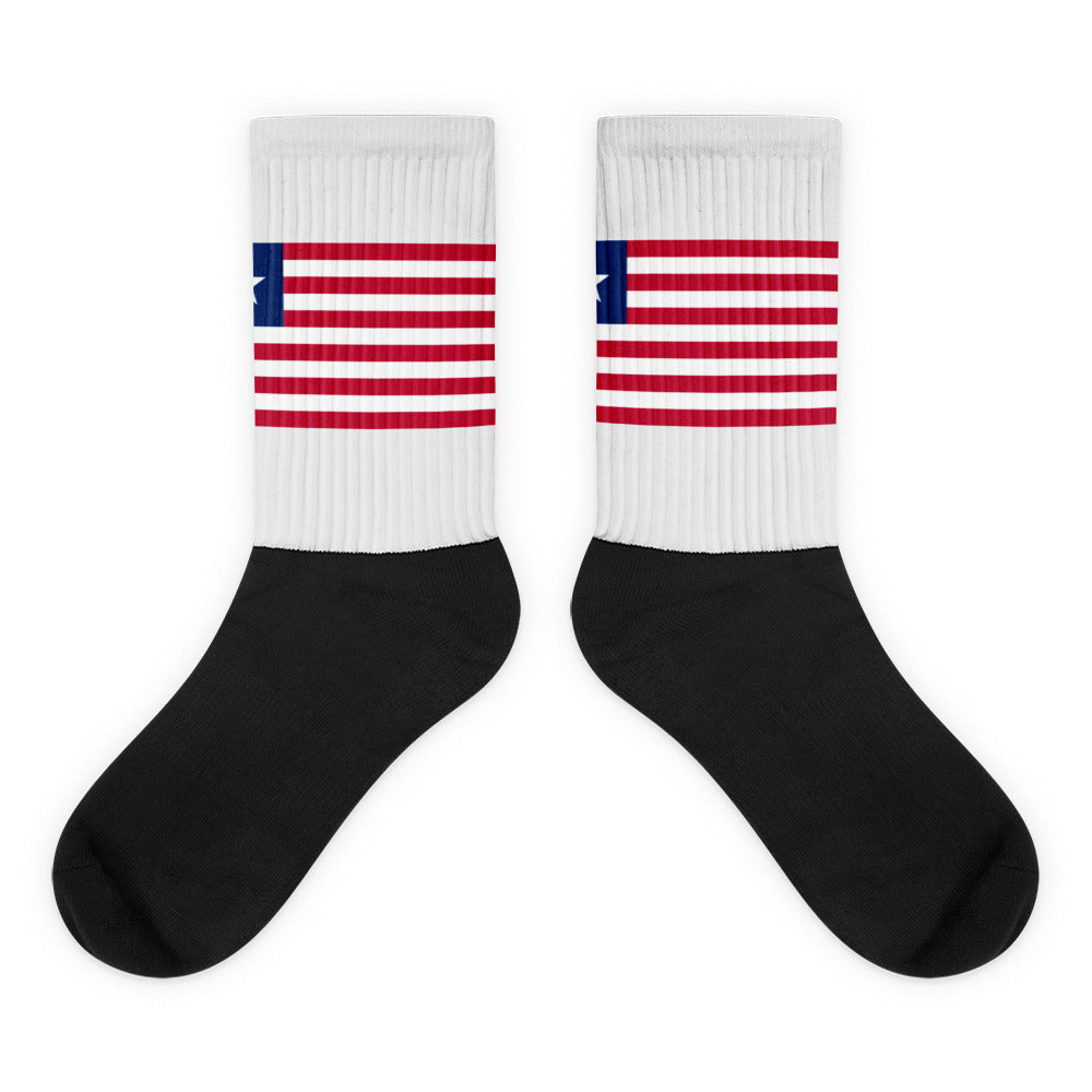 National Flag Socks - Collection 4 Liberia socks-m