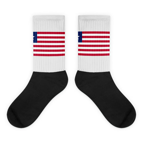 National Flag Socks - Collection 4 Liberia / M