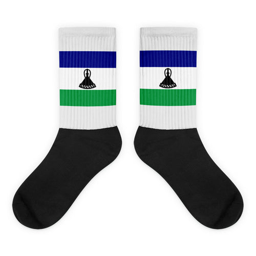 National Flag Socks - Collection 4 Lesotho / M