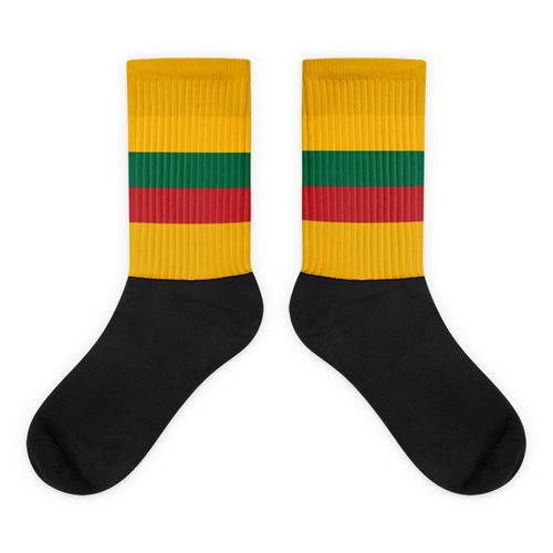 National Flag Socks - Collection 4 Lithuania / M