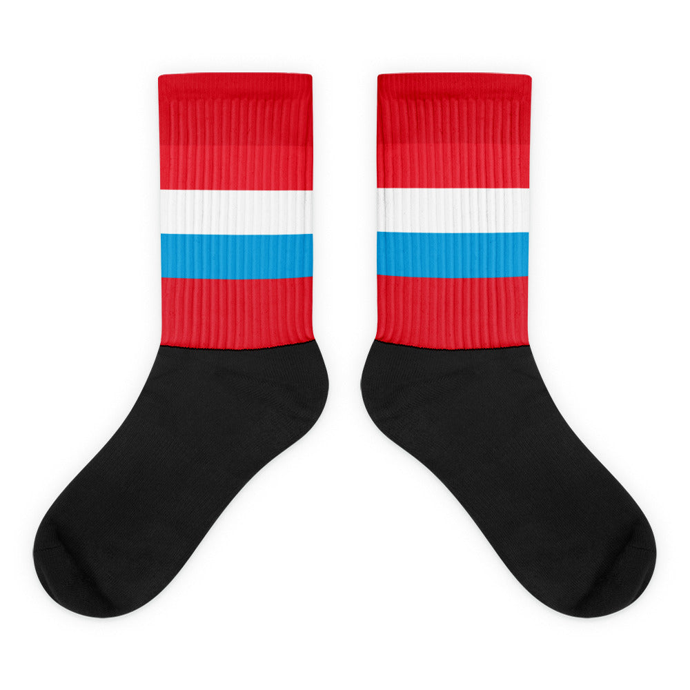 National Flag Socks - Collection 4 Luxembourg socks-m
