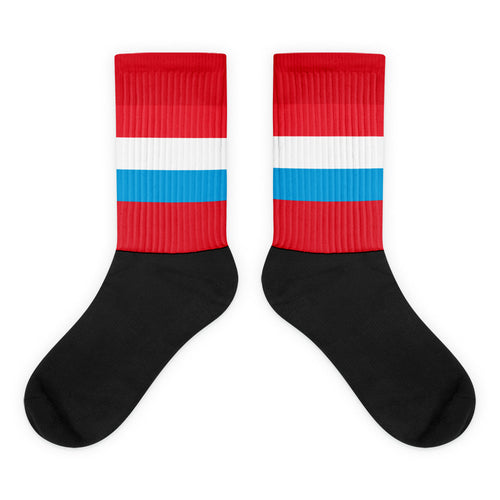 National Flag Socks - Collection 4 Luxembourg / M