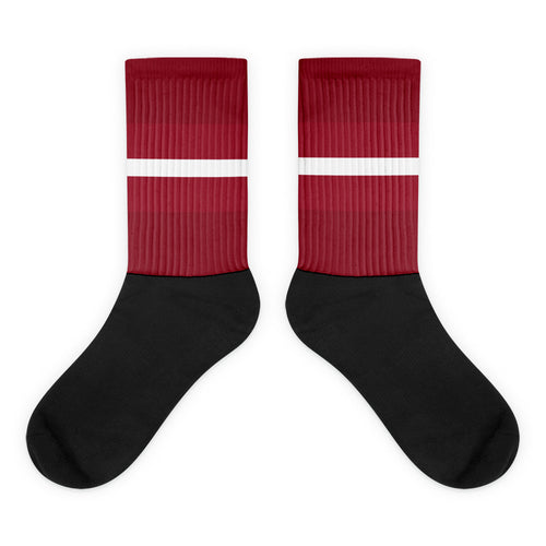 National Flag Socks - Collection 4 Latvia / M