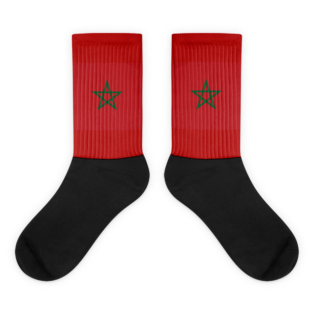 National Flag Socks - Collection 4 Morocco socks-m