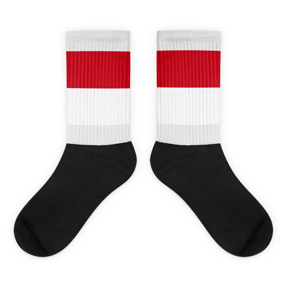National Flag Socks - Collection 4 Monaco socks-m