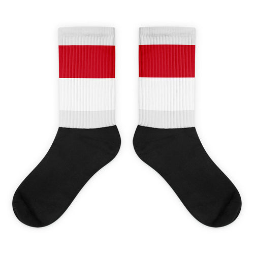 National Flag Socks - Collection 4 Monaco / M