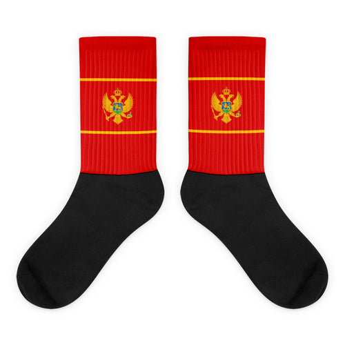 National Flag Socks - Collection 4 Montenegro / M